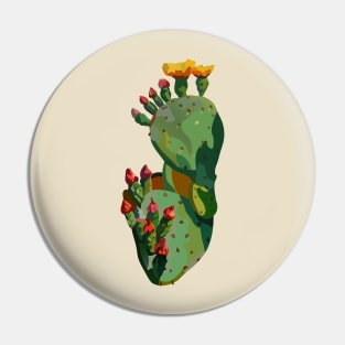 Flor de nopales Pin