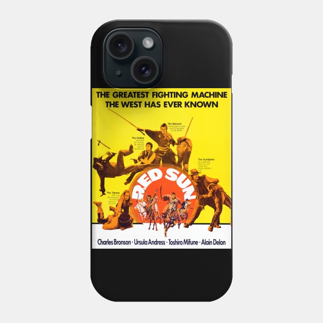 RED SUN Phone Case by Scum & Villainy