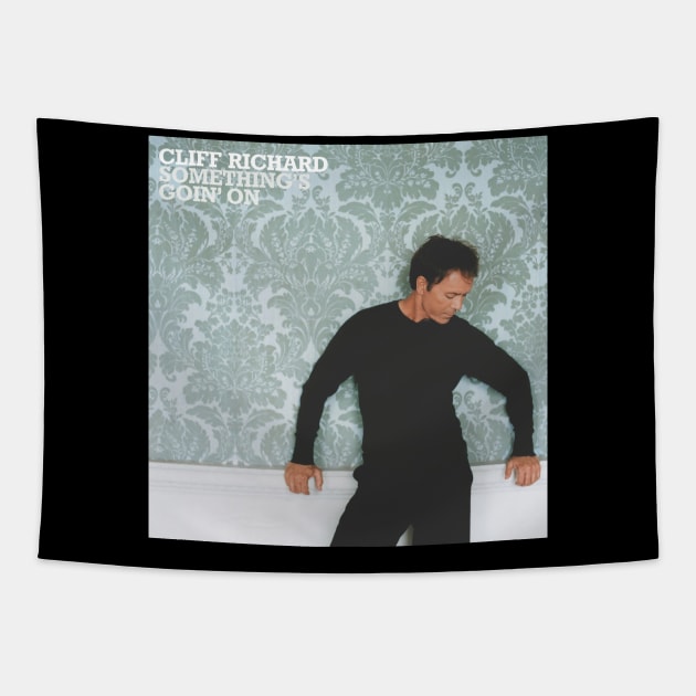 Cliff Richard Somethings Goin On Album Cover Tapestry by asheribtllo