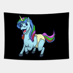 Kawaii Baby Unicorn Tapestry