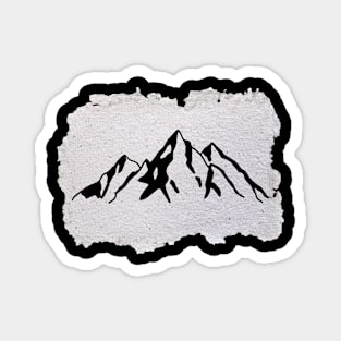 Mountain Vintage Outdoor Rock Fauna Woods Since Magnet