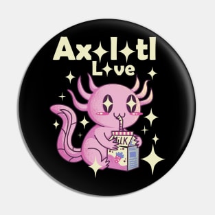 Kawaii Axolotl Pin