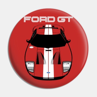 Ford GT 2005-2006 - Multi color and white Pin