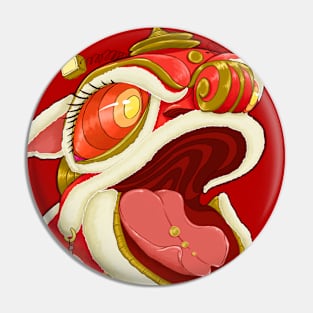 Chinese new year dragon Pin