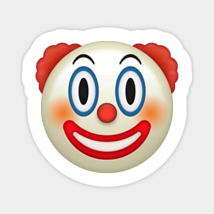 Emoji clown Magnet