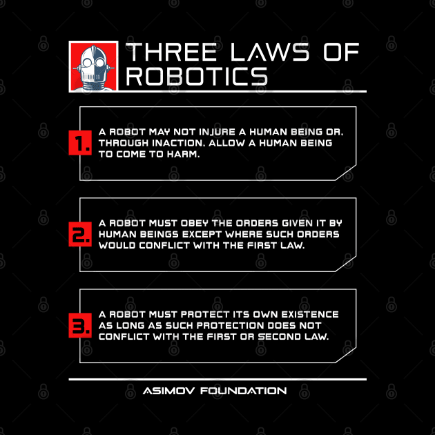 Three Laws Of Robotics by SunsetSurf