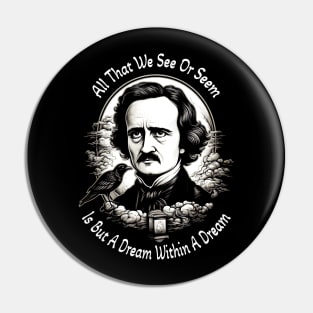 EDGAR ALLAN POE Pin