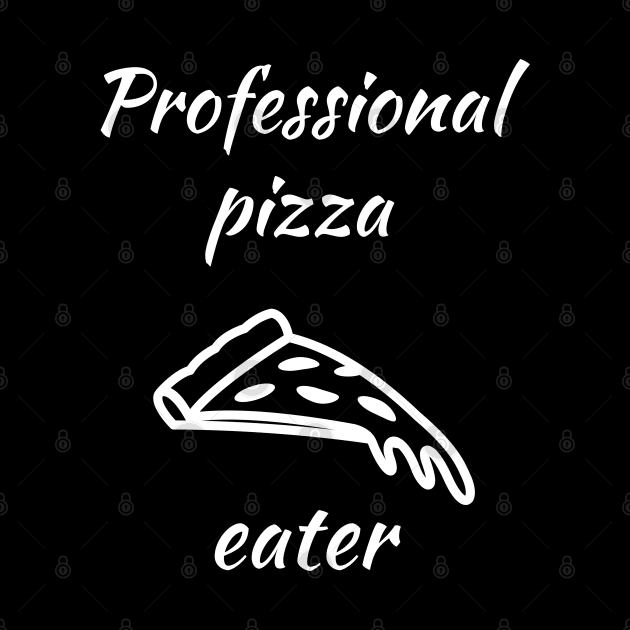 Professional Pizza Eater by evokearo