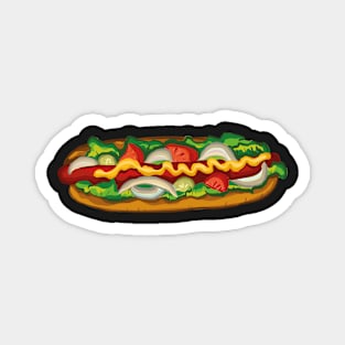 Hot dog Magnet