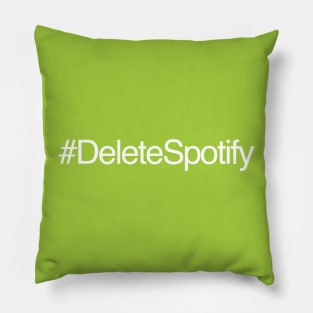 Delete Spotify Pillow