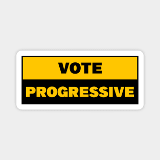Vote Progressive Magnet
