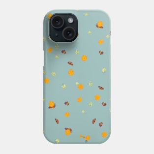 Autumn Marigold Pattern Phone Case