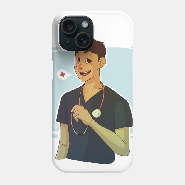 Male Nurse Phone Case by HXDV