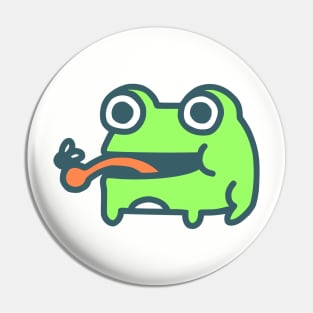 Frog And Fly Pin