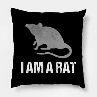 I am a rat Pillow