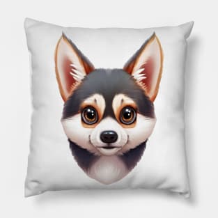 Fur-endly Alaskan Klee Kai Pillow