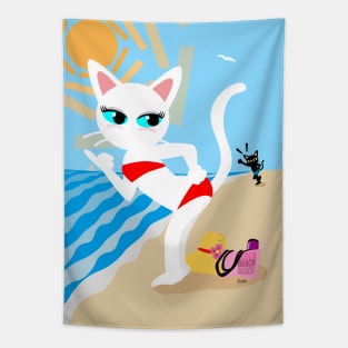 BEACH! Tapestry