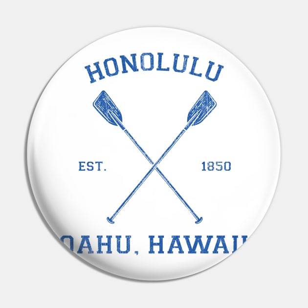 Honolulu Hawaii Vacation Pin by Vector Deluxe