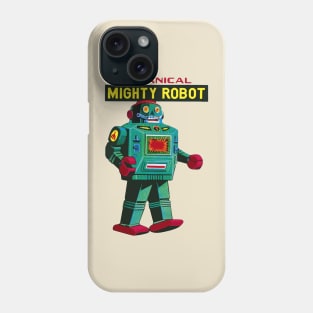 Vintage Mechanical Mighty Robot Phone Case