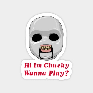 Child’s Play | Chucky Skull Magnet