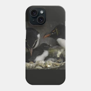 Rockhopper Penguin family Phone Case