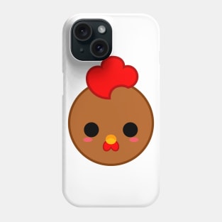 Cute Brown Rooster Phone Case