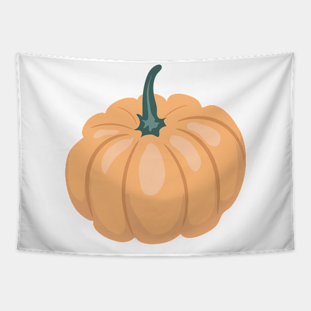 Cute Pumpkin Tapestry by SWON Design