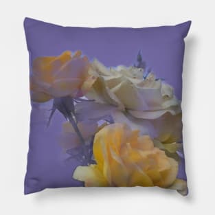 Memory of yellow roses Pillow