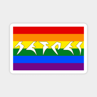 parmaq - Love (Pride Flag) Magnet