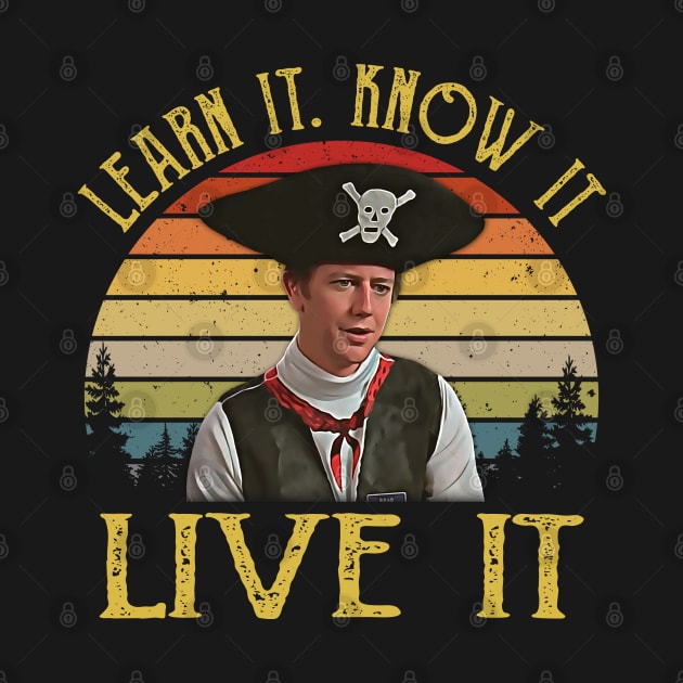 Mens Learn It Know It Live It Vintage by JorgeHigginsDesigns