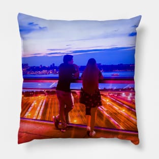 The Vessel, Hudson Yards Manhattan NYC Pillow