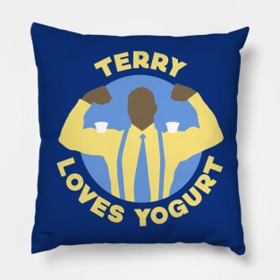 Terry Loves Yogurt - Brooklyn Nine Nine Fan Pillow