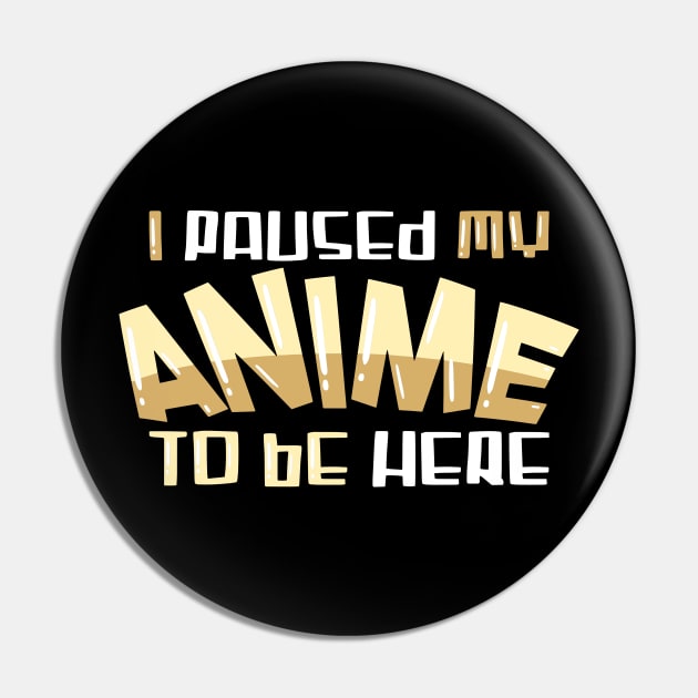 Anime Manga Gift Pin by schmomsen