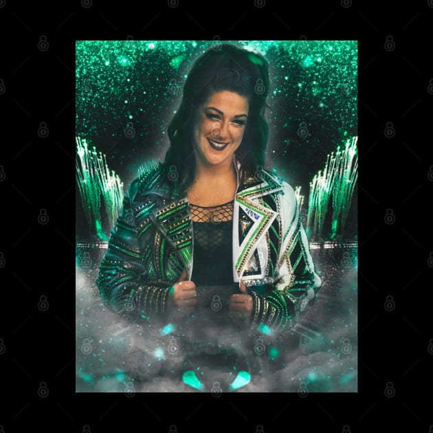 Bayley - Green Mania by vickytoriaq