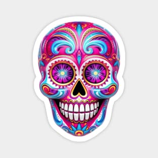 Day of the dead sugar skull Magnet