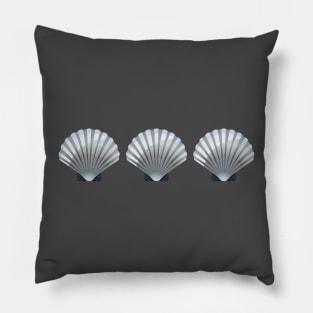 Three Seashells Pillow