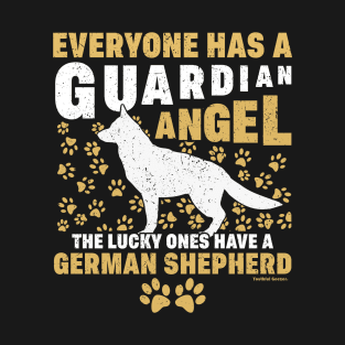 Guardian Angel - German Shepherd Dog Lovers T-Shirt