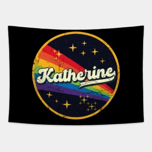 Katherine // Rainbow In Space Vintage Grunge-Style Tapestry