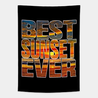 Best Sunset Ever Tapestry