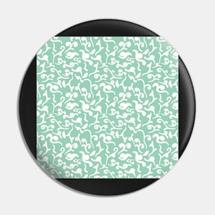 Seamless floral pattern Pin