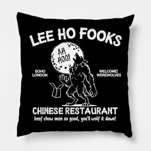 Lee Ho Fooks Restaurant Pillow