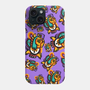 African Graffiti Creatures Pattern Phone Case