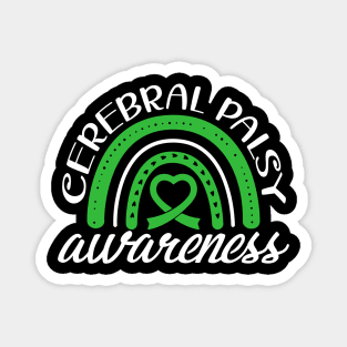 Cerebral Palsy Awareness Cerebral Palsy Rainbow Magnet