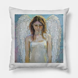 angelic vision Pillow