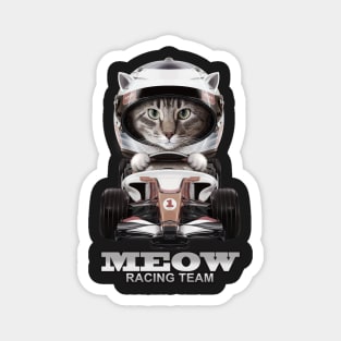 MEOW RACING TEAM Magnet