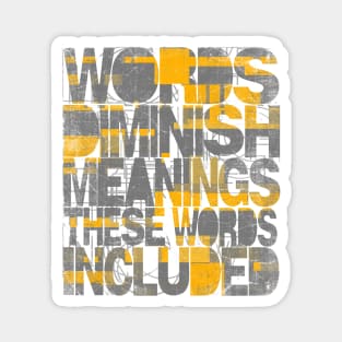 Words Magnet