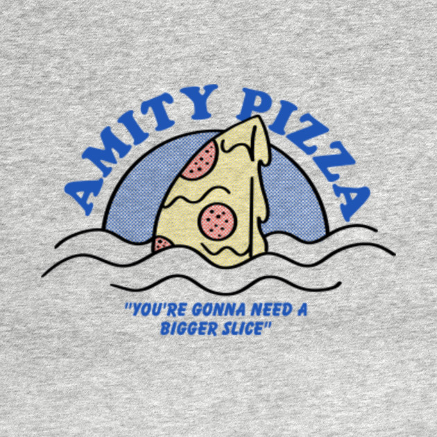 Disover Amity Pizza - Jaws - T-Shirt