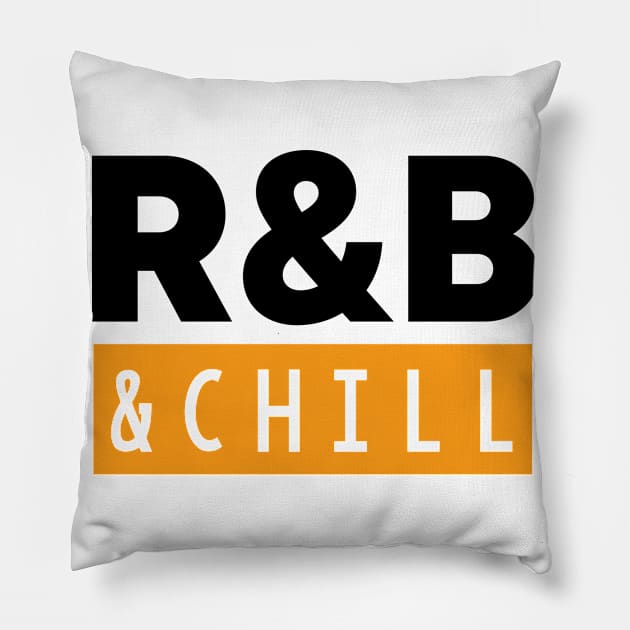 R&B music lover gift . Perfect present for mother dad friend him or her Pillow by SerenityByAlex