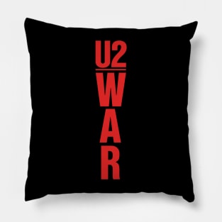 U2 War Logo Pillow