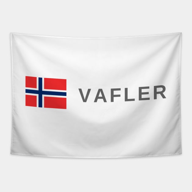 Waffles Vafler Norway Tapestry by tshirtsnorway